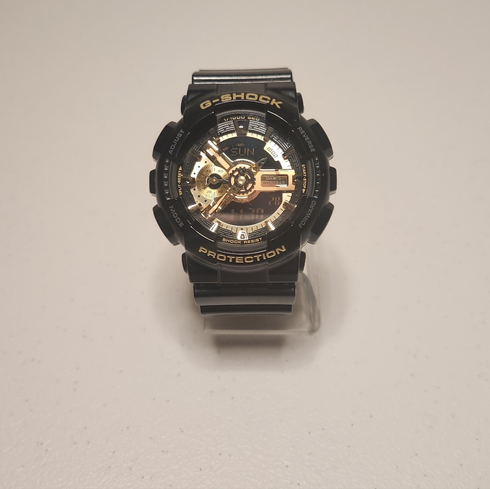 Casio G-Shock GA-110GB Black Gold – Fully Functional – Everyday Wear